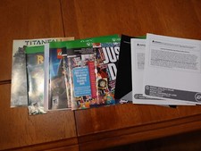 Authentic OEM Microsoft Xbox One X1 Bilingual EN/FR Manuals Inserts U Pick List na sprzedaż  Wysyłka do Poland