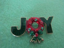 Joy christmas pin for sale  Sasakwa