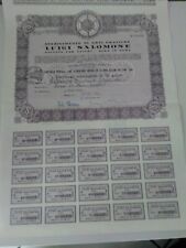 Titolo azionario certificato usato  Italia