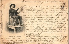 Joueur cabrette carte d'occasion  France