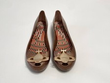 Sapatilhas Vivienne Westwood x Melissa Glitter Ultragirl | Designer vegano rosa comprar usado  Enviando para Brazil