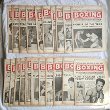 Boxing news magazines for sale  WARWICK
