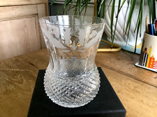 Edingburgh crystal thistle for sale  PRINCES RISBOROUGH