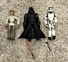Caixa de brinquedos 3 Star Wars LONDRES Disney Store Darth Vader, Luke, First Order Trooper, usado comprar usado  Enviando para Brazil