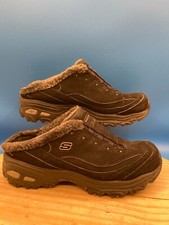 Usado, Tênis Skechers D'Lites Opal-II Feminino Tamanho 9M Couro Preto Forro de Pele Sintética comprar usado  Enviando para Brazil