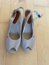 Peeptoe textil pumps gebraucht kaufen  Bonn