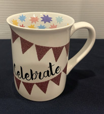 Caneca de café Enesco Our Name Is Mud comemorar glitter é minha cor favorita em excelente estado usado comprar usado  Enviando para Brazil