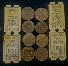 Arcade tokens lot for sale  San Mateo