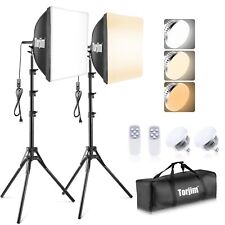 Kit de iluminação fotográfica Softbox, 16"" x 16"" iluminação softbox profissional K... comprar usado  Enviando para Brazil