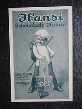 Hansi kakao schoklade gebraucht kaufen  Beverstedt