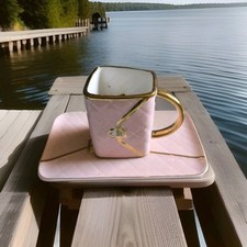 Teetasse kaffeetasse untersetz gebraucht kaufen  Weeze