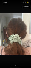 Chouchou cheveux main d'occasion  Hennebont