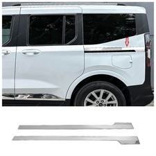 Guarnição de trilho de porta deslizante lateral cromada 2 peças Ford COURIER Tourneo / Transit 2024-up comprar usado  Enviando para Brazil