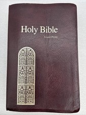 Holy Bible KJV Giant Print Reference Red Letter Words Of Christ Nelson 1976, usado comprar usado  Enviando para Brazil