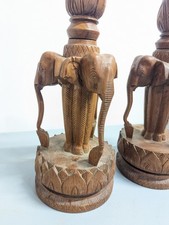 Hand carved teak for sale  Covington