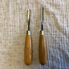 Footprint carving chisels for sale  FORDINGBRIDGE