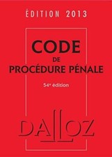 Code procédure pénale d'occasion  Joinville