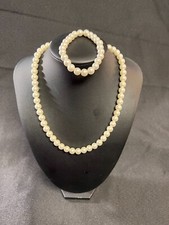 Faux white pearl for sale  Chesterfield