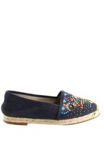 Espadrilles daim bleues d'occasion  France