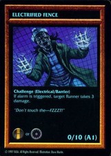 Electrified fence shadowrun usato  Italia