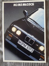 Catalogue bmw m635csi d'occasion  Le Touquet-Paris-Plage