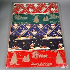 Vintage sheets christmas for sale  WAKEFIELD
