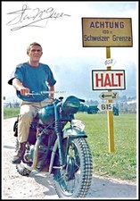 Steve mcqueen autographed for sale  WHITLEY BAY