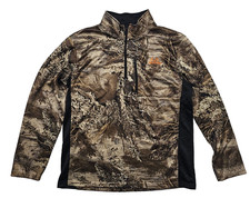 RealTree Męska zielona kurtka moro Max-1XT Długi rękaw Pół zapinana na zamek rozmiar M na sprzedaż  PL