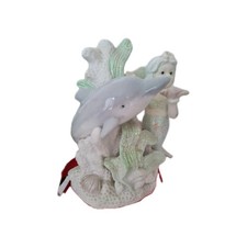 Porcelain mermaid dolphin for sale  CARDIFF