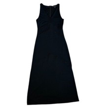 Usado, Vestido maxi Banana Republic preto escada painel de renda ponte sem mangas gola V tamanho 6 comprar usado  Enviando para Brazil