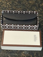 Coach black leather for sale  Cartersville