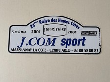 Plaque 24ème rallye d'occasion  Lyon V