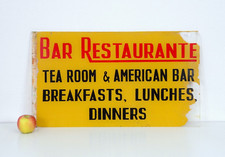 Schild bar restaurante gebraucht kaufen  Dresden