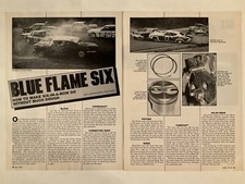 Blue flame six for sale  Columbiana