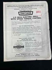 1966 sears craftsman for sale  Los Angeles