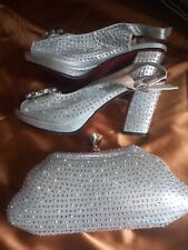 Women heel sling for sale  GRAYS