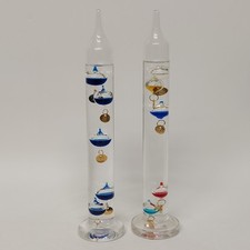 Pair galileo thermometers for sale  BARNSTAPLE