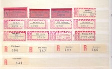 Ddr einschreibezettel pergamin gebraucht kaufen  Strausberg-Umland