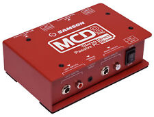 Samson S-Max MCD2 Professional Passive Stereo/Mono Direct DI Box, 18Hz–40kHz comprar usado  Enviando para Brazil