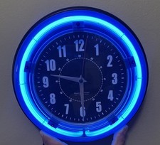 neon clock blue for sale neon clock blue for sale Troy