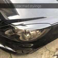 PERFECT FIT Sobrancelhas de plástico preto para caber VAUXHALL CORSA D Pálpebras/Luz/VXR/SRI comprar usado  Enviando para Brazil