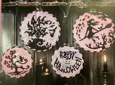 Halloween silhouette decoratio for sale  LEICESTER