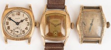 3 relógios de pulso americanos antigos Elgin Waltham peças/reparo!, usado comprar usado  Enviando para Brazil