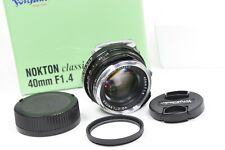 Voigtlander nokton 40mm for sale  GLASGOW