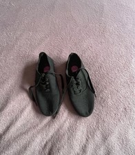 Black plimsoles size for sale  HOCKLEY