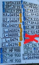Matrícula alemana deutsche gebraucht kaufen  Bautzen