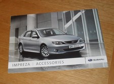 Folheto de acessórios Subaru Impreza por volta de 2008 comprar usado  Enviando para Brazil