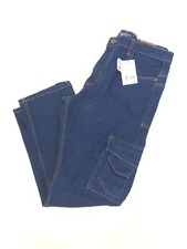 Męskie spodnie robocze Lee Cooper stretch dżinsowe dżinsy, niebieskie, 38W/31L na sprzedaż  PL