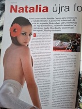 Natalia Oreiro, Thalia, Karla Alverez, Glenn Close, revista húngara 2005 comprar usado  Enviando para Brazil