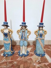 Candelabri ceramica caltagiron usato  Caltagirone